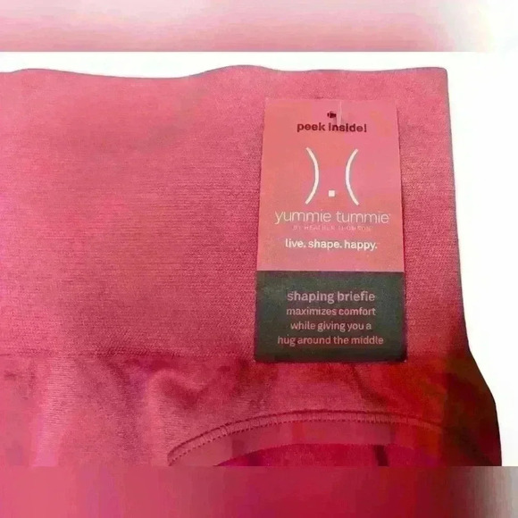 Yummie Tummie Pink Shaping Briefie S/M - Picture 3 of 4